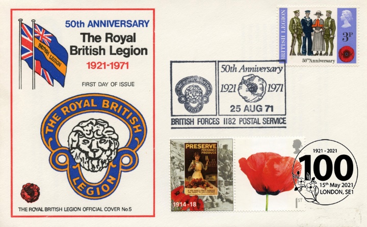 British Legion, 50th & 100th Birthdays