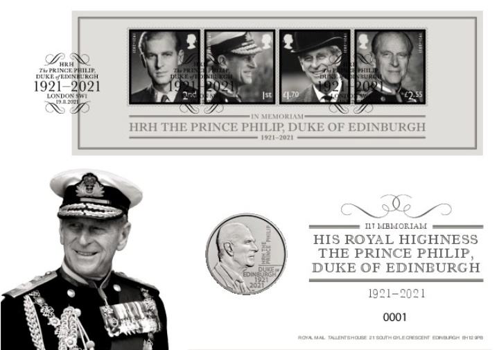 Duke of Edinburgh, Coin Cover