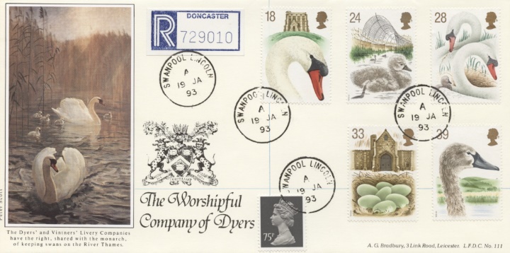 Swans, Worshipful Company of Dyers