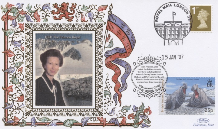 HRH The Princess Royal, Britsh Antarctic Territory