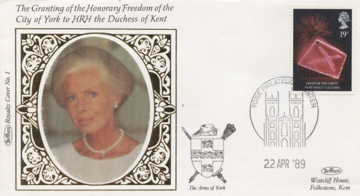 Duchess of Kent, Freedom of City of York