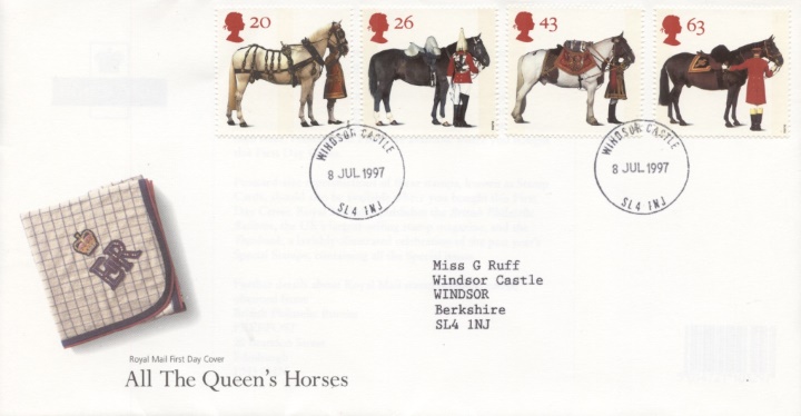 All the Queen's Horses, Windsor Castle CDS