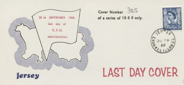 Jersey, Last Day Cover