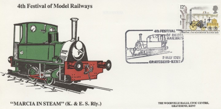 4th Festival of Model Railways, Marcia in Steam
