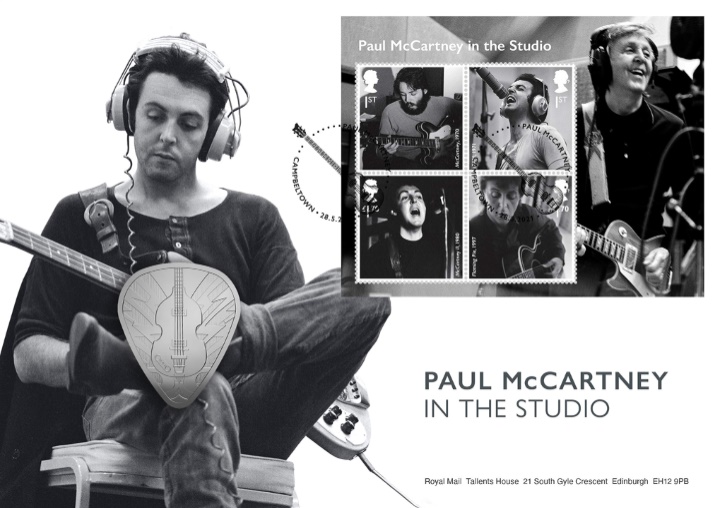 Paul McCartney: Miniature Sheet, In the Studio