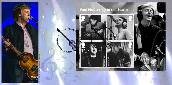 Paul McCartney: Miniature Sheet, Studio