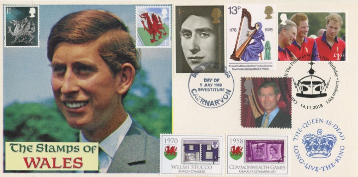 Stamps of Wales, From Boy to King