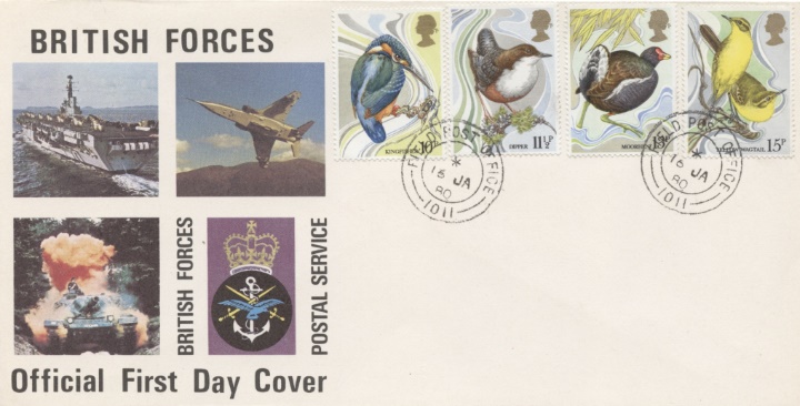British Birds 1980, Forces