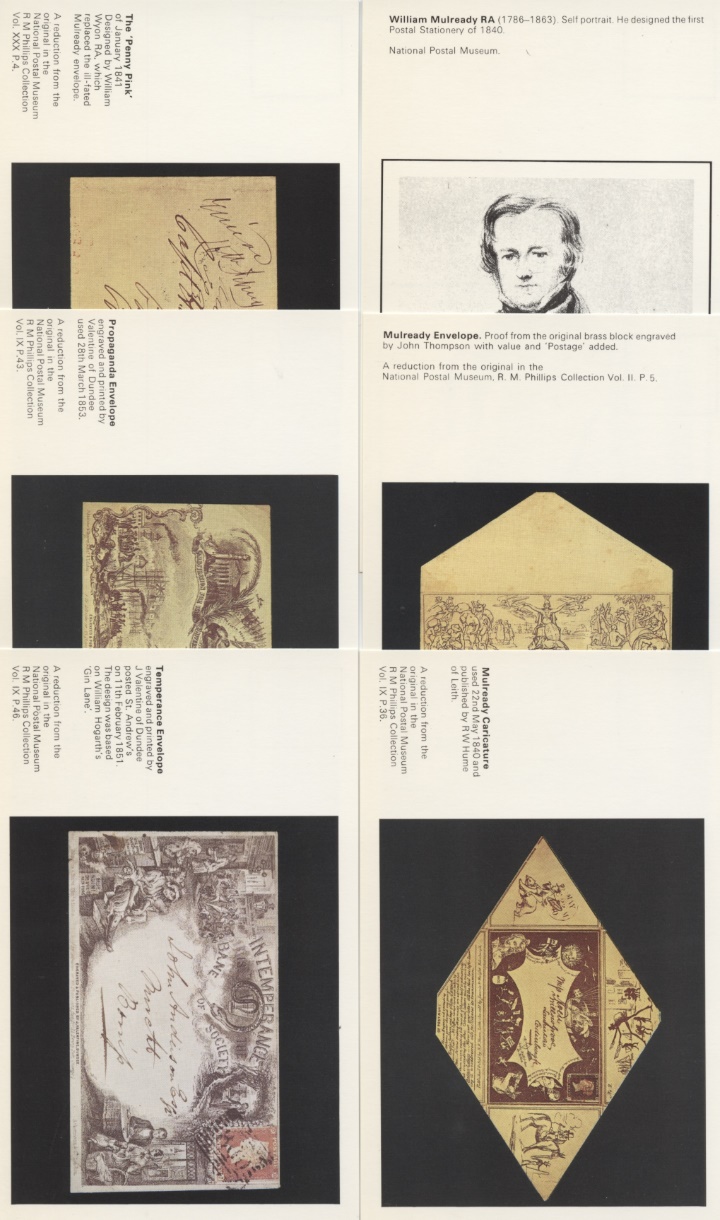 National Postal Mueum Postcards, Set of 6