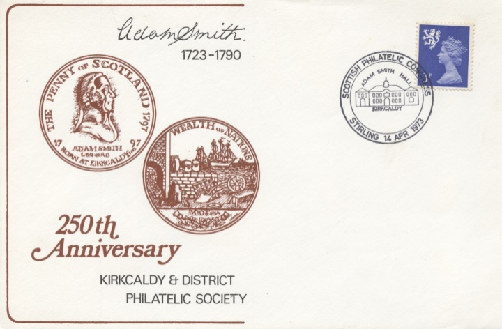 250th Anniversary, Kirkcaldy Philatelic Society