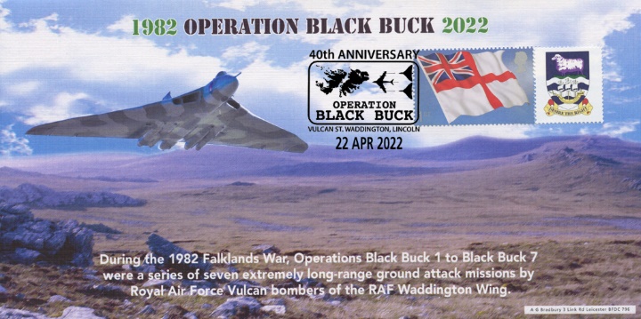 Operation Black Buck, Falklands War