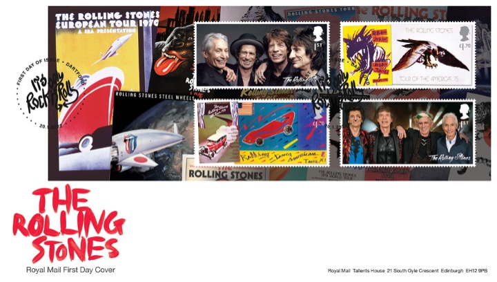 Rolling Stones: Miniature Sheet, The Rolling Stones