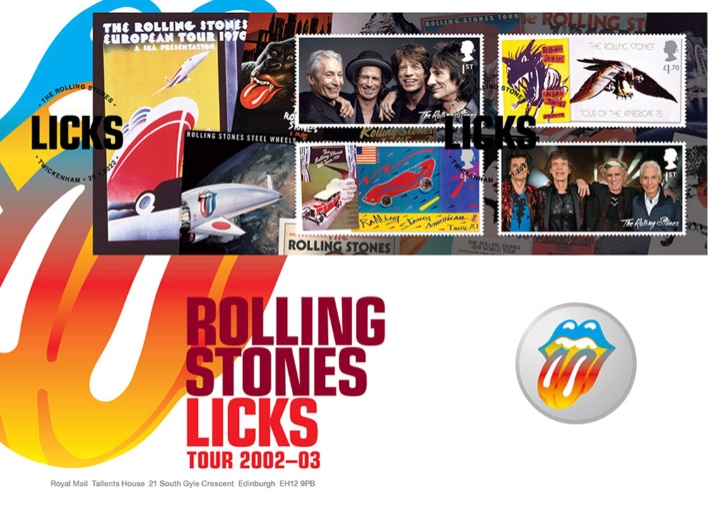 Rolling Stones: Miniature Sheet, The Rolling Stones