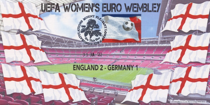 UEFA Womens Euro - Winners, Alternative Postmark