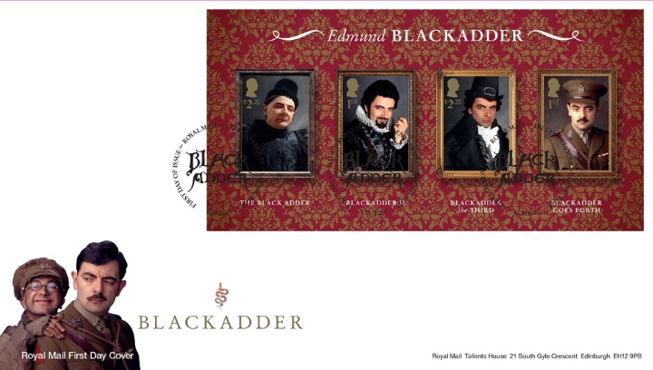 Black Adder: Miniature Sheet, Black Adder Portraits