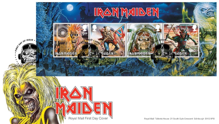 Iron Maiden: Miniature Sheet, Miniature Sheet