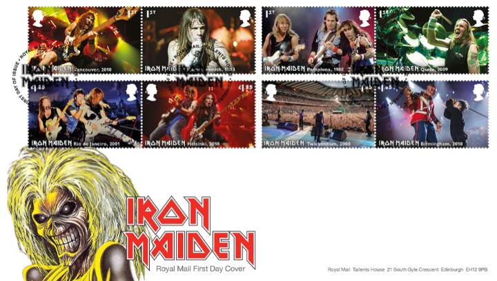 Iron Maiden set of 8