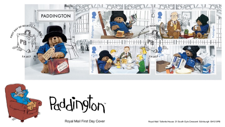 Paddington Bear: Miniature Sheet, Paddington Bear Mini Sheet