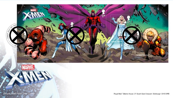 XMen: Miniature Sheet, Miniature Sheet