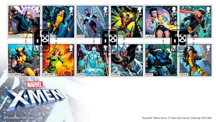 XMen, Stamp Set