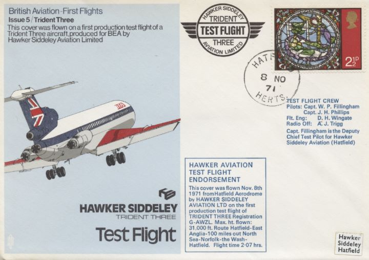 Hawker Siddeley, Test Flight