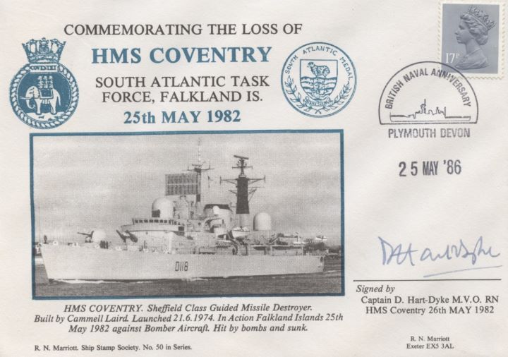 Commemorating the Loss, HMS Coventry