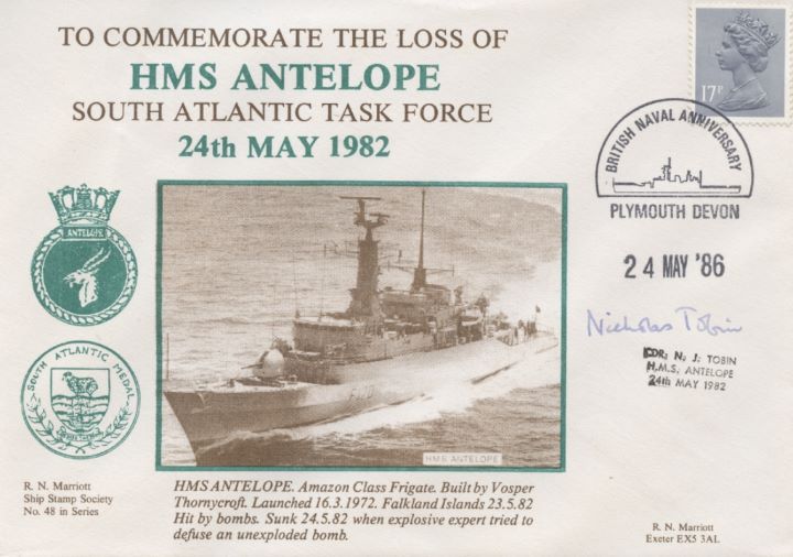 Loss of, HMS Antelope