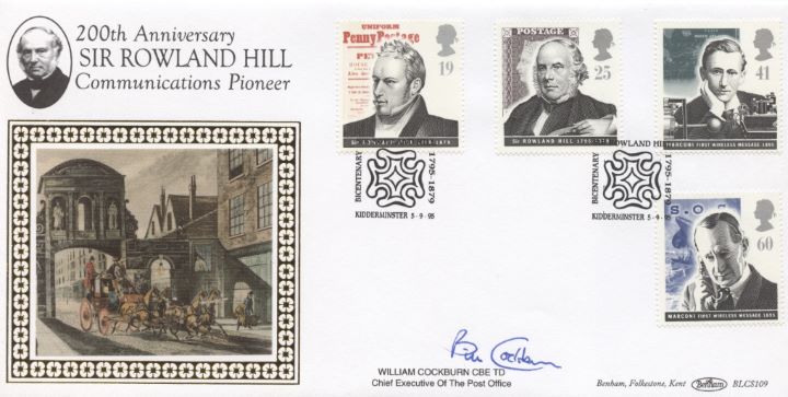 Communications, Signed by William Cockburn