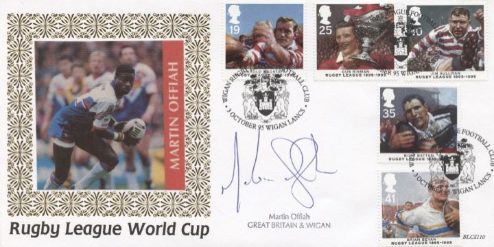 Rugby League, Martin Offiah Signed