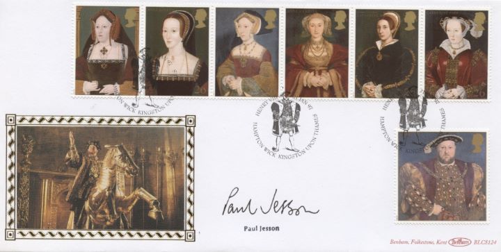 The Great Tudor, Paul Jesson signed