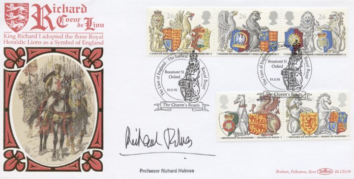 Queen's Beasts, Prof Richard Holmes signed