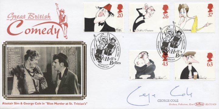 Comedians, George Cole signed