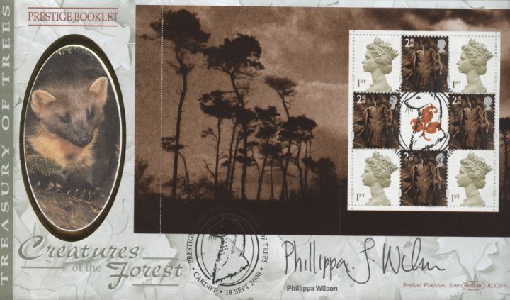 PSB: A Treasury of Trees, Phillippa Wilson signed