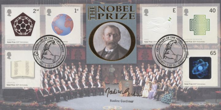 Nobel Prizes, Nadine Gordimer signed