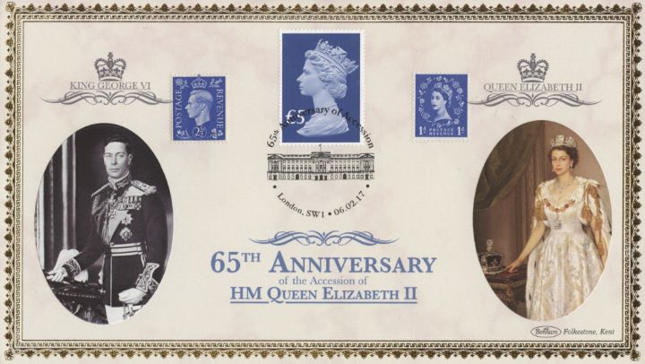 65th Anniversary of Queen's Accession, King George VI & HM The Queen