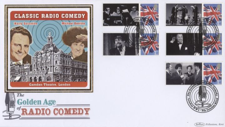 The Goons [Commemorative Sheet], Harry Secombe & Michael Bentine