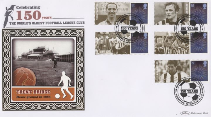 Notts County Football Club [Commemorative Sheet], Trent Bridge