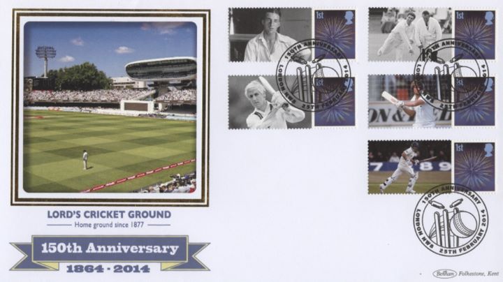 Middlesex CCC [Commemorative Sheet], Lords Cricket Ground