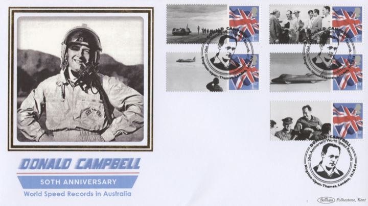 Donald Campbell [Commemorative Sheet], Donald Campbell