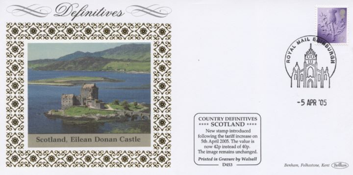Scotland 42p Thistle, Eilean Donan Castle