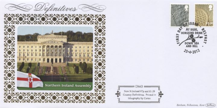 Northern Ireland 87p, £1.28, Northern Ireland Assembly