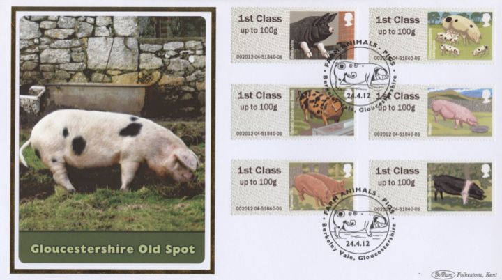 Farm Animals: Series No.2, Pigs, Gloucestershire Old Spot