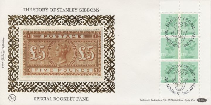 PSB: Gibbons - Pane 2, £5 Silk