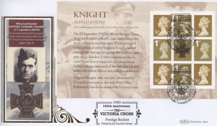 PSB: Victoria Cross - Pane 3, Geoffrey Leonard Cheshire