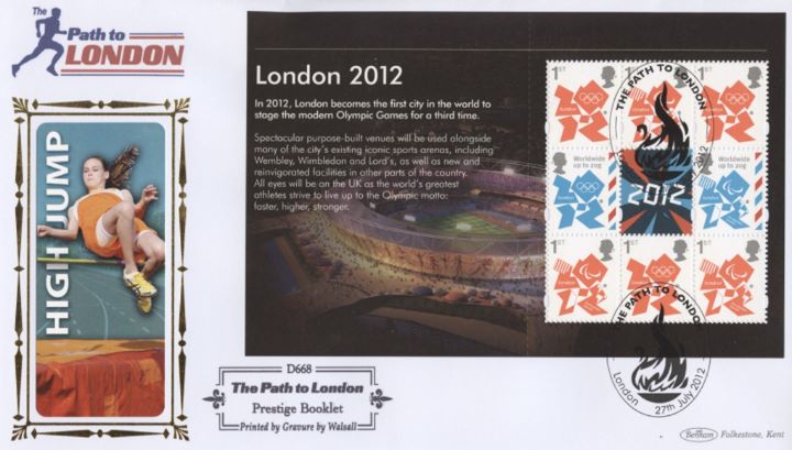 PSB: Welcome to the London 2012 Olympic Games: Pane 1, High Jump