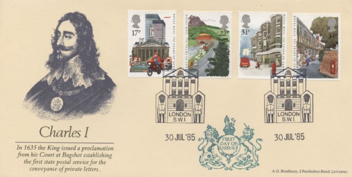 The Royal Mail, Charles I