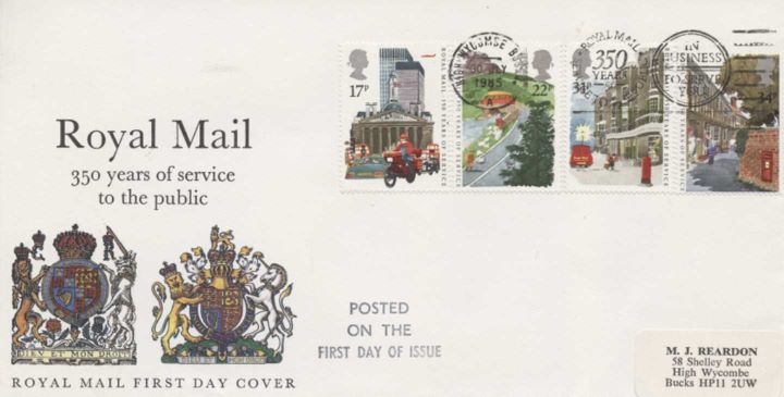 The Royal Mail, The Royal Arms