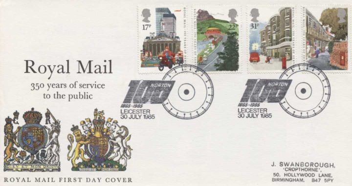 The Royal Mail, The Royal Arms