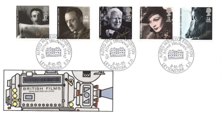 British Film Year, Special Handstamps