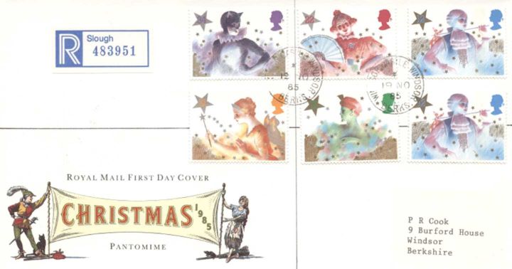 Christmas 1985, CDS Postmarks